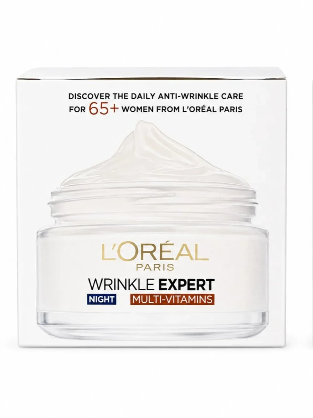 2 Pack L'Oreal Paris Wrinkle Expert 65+ Anti-Wrinkle Day & Night Cream 50ml Each